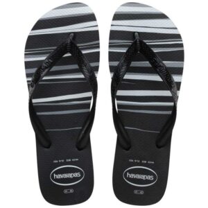 Havaianas Top Basic preto+branco