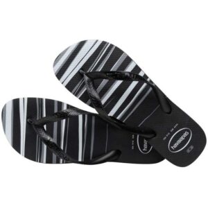 Havaianas Top Basic preto+branco