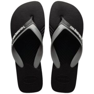 Havaianas Dual Preto Cinza Aço