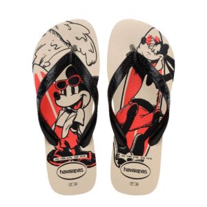 Havaianas Top Disney  Bege Palha