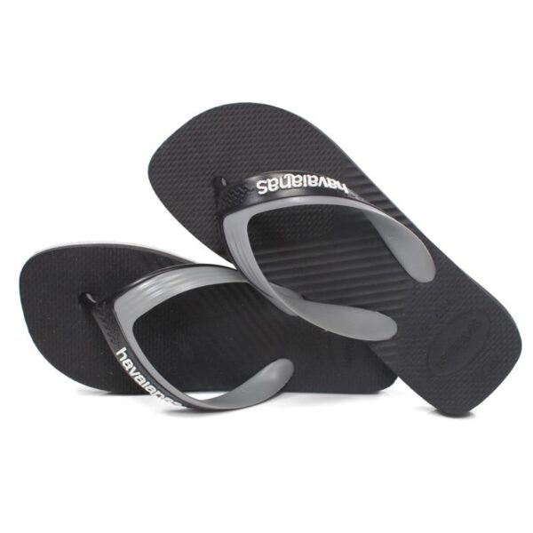 Havaianas Dual Preto Cinza Aço - Image 2